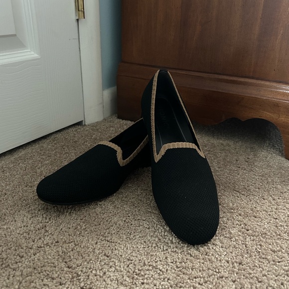 Vionic Shoes - *Final Price* Vionic Willa Knit Loafer Black/Tan